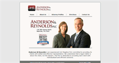 Desktop Screenshot of andersonreynolds.com